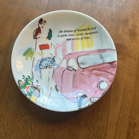 Kate Spade Make Headlines  / Grad Tour Appetizer Plates - Picture 3 of 6